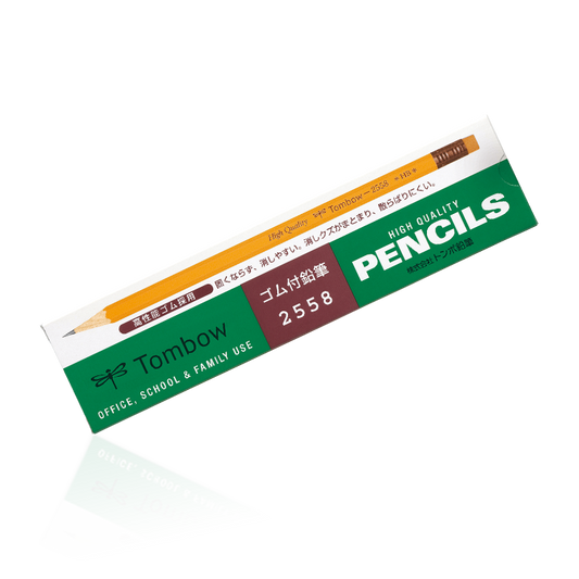 TOMBOW 2558 Wooden Pencil 1 (HB) / by the dozen
