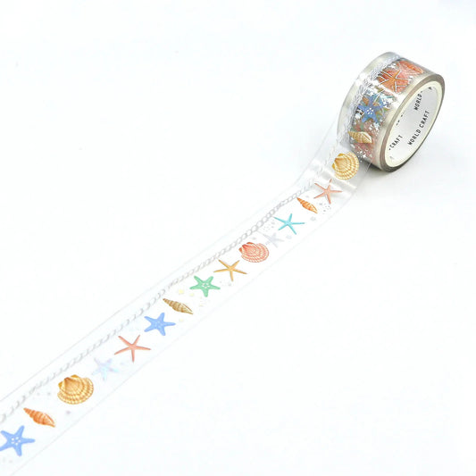 Sparkling Clear Shell Washi Tape