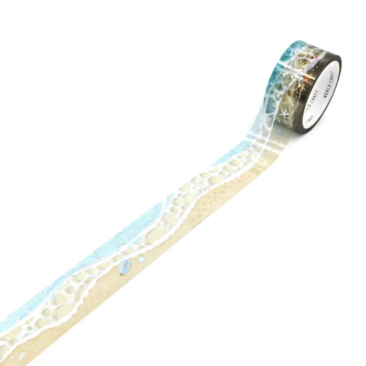Sparkling Clear Beach Washi Tape