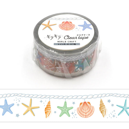 Sparkling Clear Shell Washi Tape