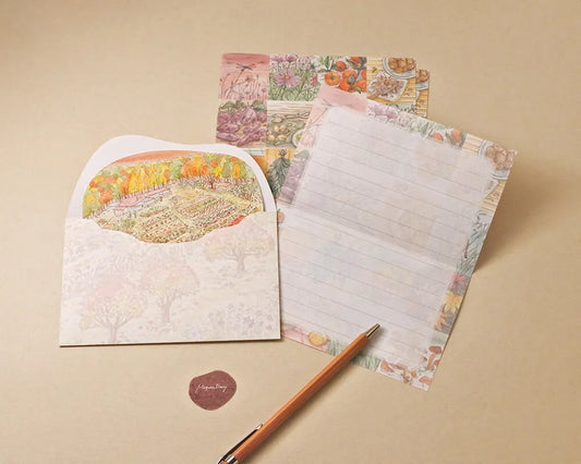 Mocolier Seasonal Letter Set (Aki・Autumn)
