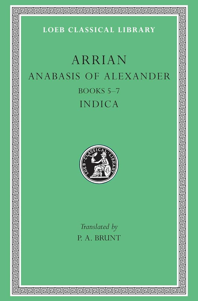 Anabasis of Alexander, Volume II: Books 5–7. Indica cover image