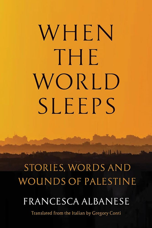 When the World Sleeps: Stories, Words, and Wounds of Palestine cover image
