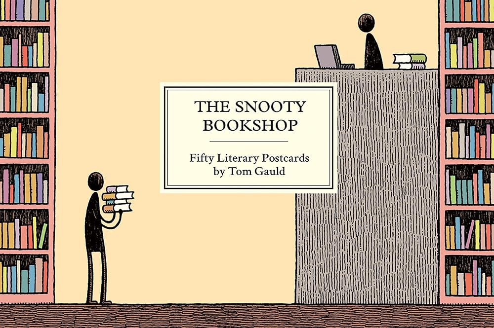 The Snooty Bookshop: Fifty Literary Postcards cover image