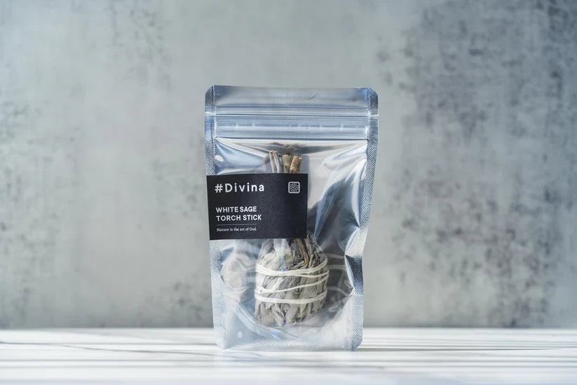 Divina Smudge Stick - White Sage Torch Stick