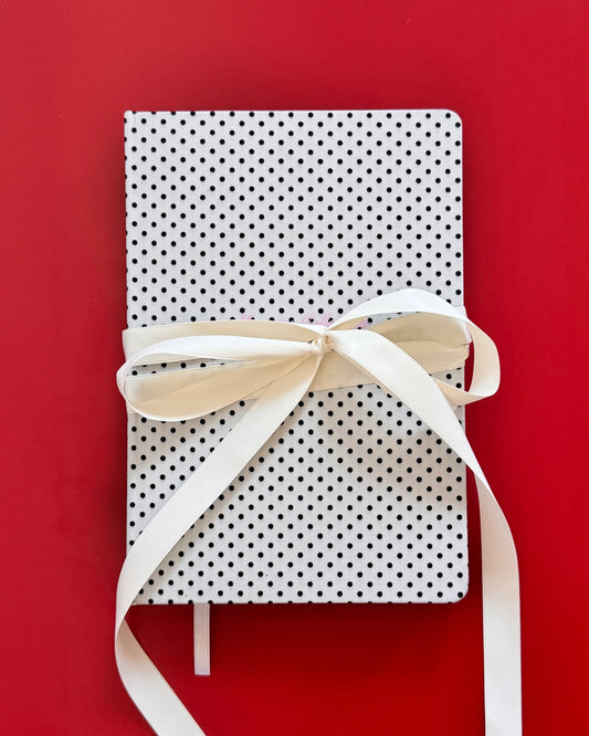 Martina's Tiny Store Ribbon Journal - Moonlight