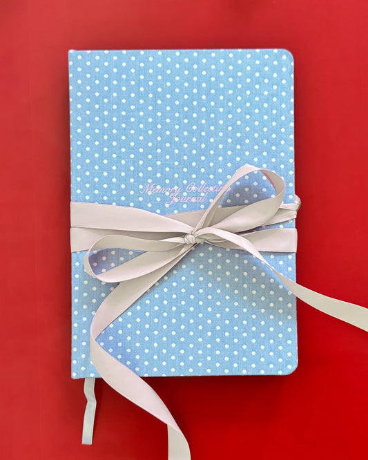 Martina's Tiny Store Ribbon Journal - Forget Me Not (limited/rare)