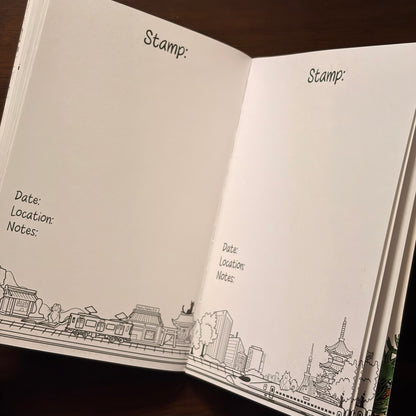 Japan Travel Stamp Book - Neko Neko Post