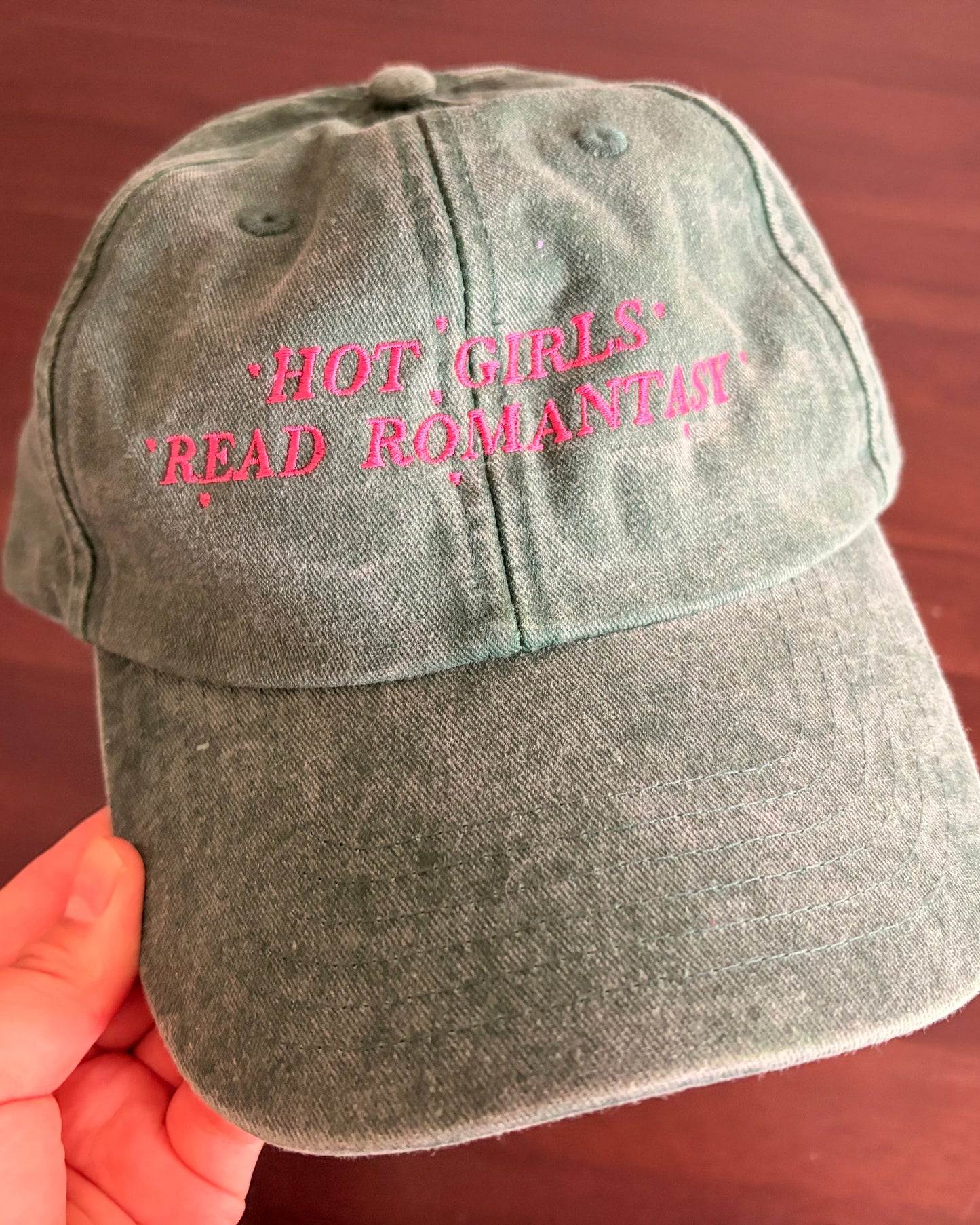 Embroidered Baseball Cap - Hot Girls Ready Romantasy