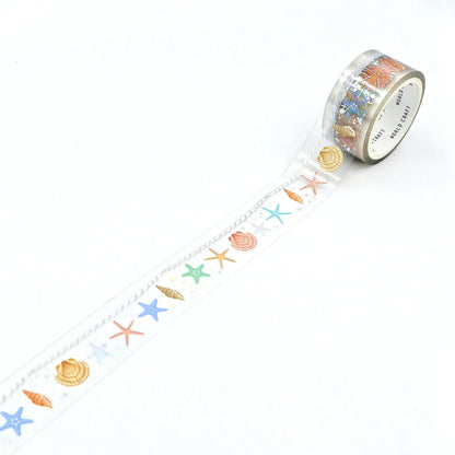 Sparkling Clear Shell Washi Tape